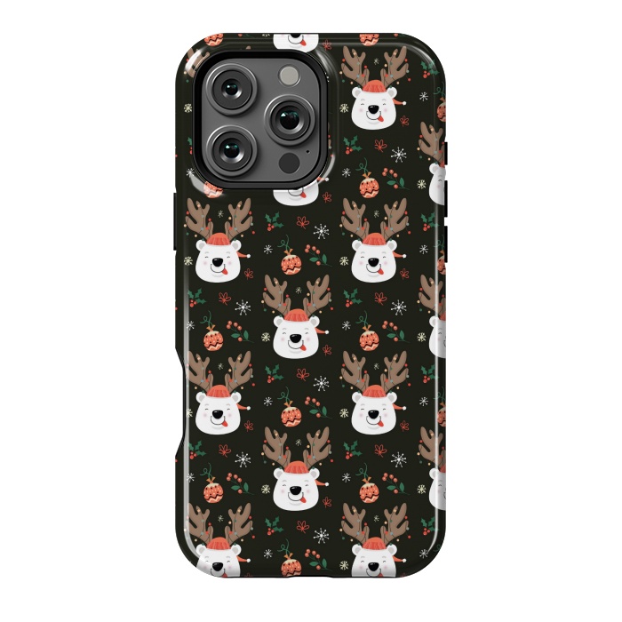 iPhone 16 Pro Max StrongFit cute rein deer love by MALLIKA