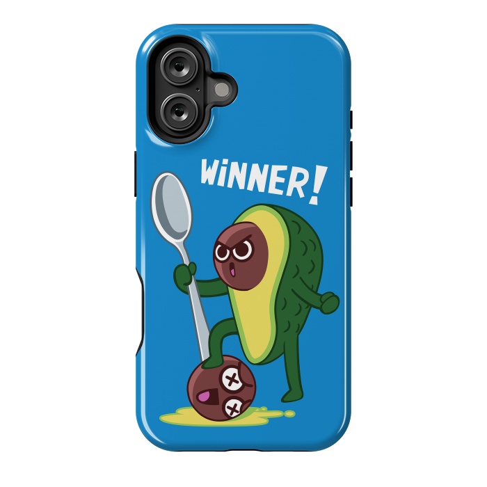 iPhone 16 Plus StrongFit Avocado Winner by Alberto