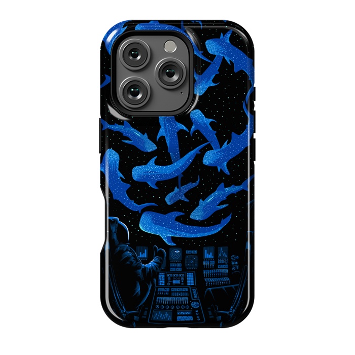 iPhone 16 Pro StrongFit Astronaut Killer Whale by Alberto