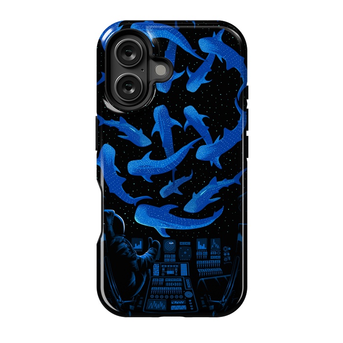 iPhone 16 StrongFit Astronaut Killer Whale by Alberto