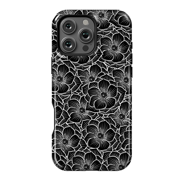 iPhone 16 Pro Max StrongFit Black Cherry Tree by Alberto