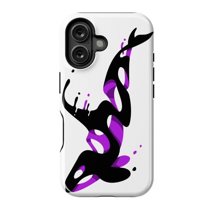 iPhone 16 StrongFit Liquid Killer Whale by Alberto