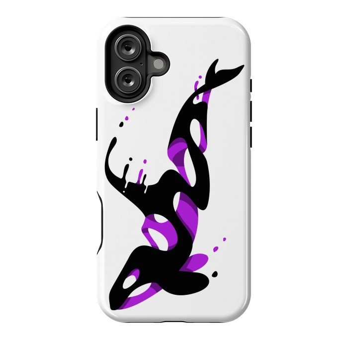 iPhone 16 Plus StrongFit Liquid Killer Whale by Alberto