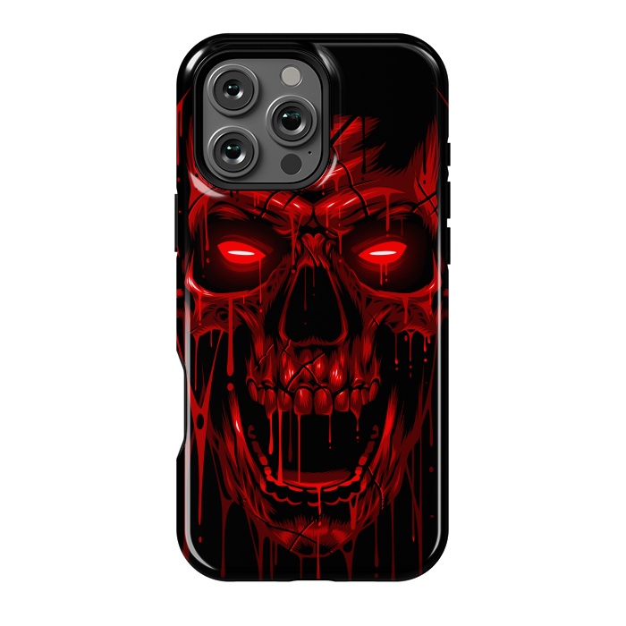 iPhone 16 Pro Max StrongFit Blood Skull by Alberto