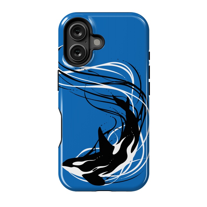 iPhone 16 StrongFit Fantasy Killer Whale by Alberto