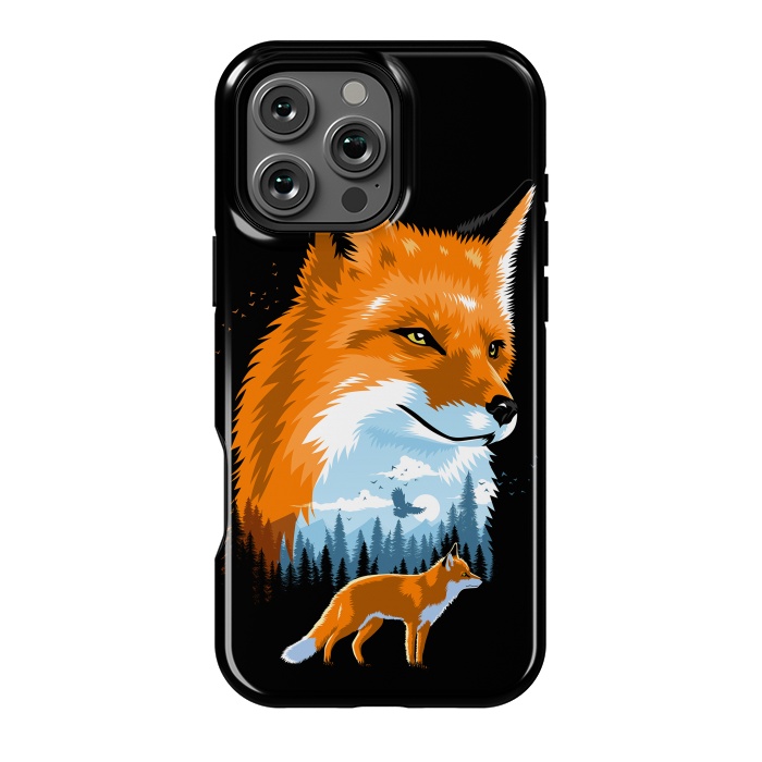 iPhone 16 Pro Max StrongFit Fox in forest by Alberto