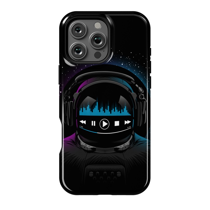 iPhone 16 Pro Max StrongFit Music disco Astronaut by Alberto