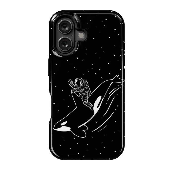 iPhone 16 StrongFit Killer Whale Astronaut by Alberto