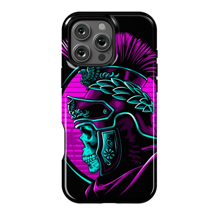 iPhone 16 Pro Max StrongFit Retro Roman Skull by Alberto