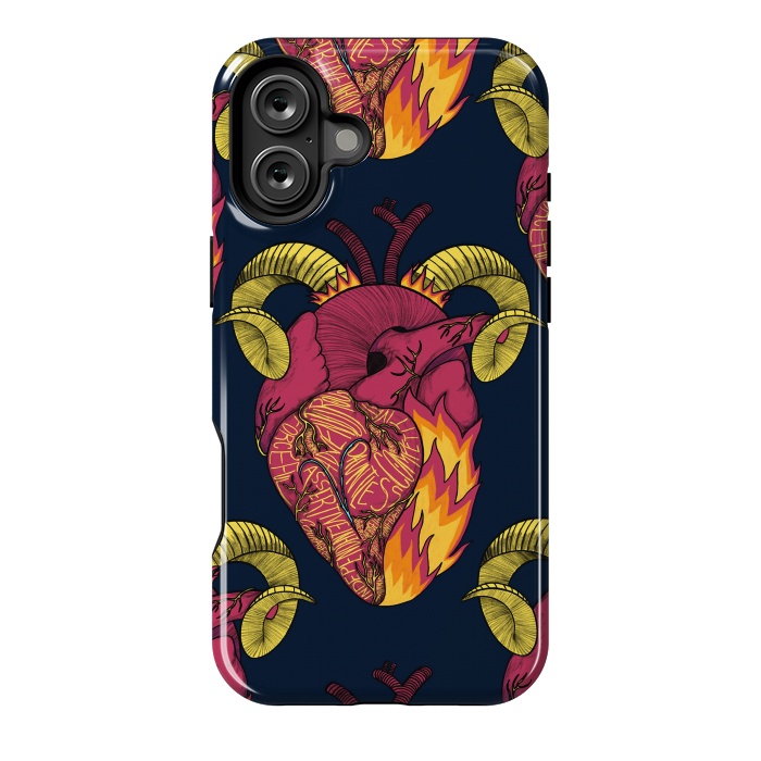 iPhone 16 Plus StrongFit Aries Heart by Ranggasme