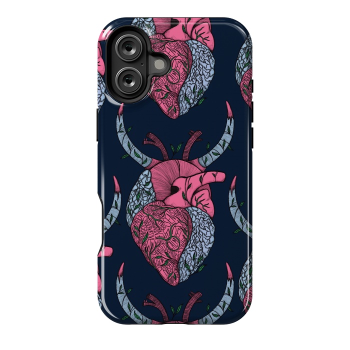 iPhone 16 Plus StrongFit Taurus Heart by Ranggasme