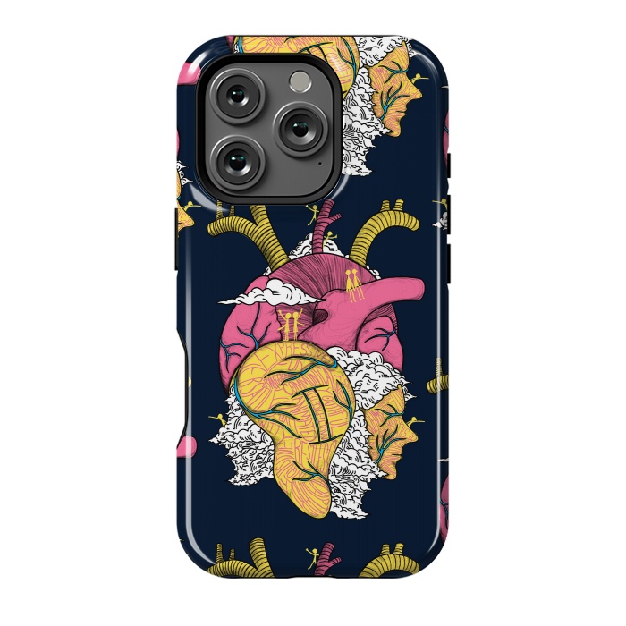 iPhone 16 Pro StrongFit Gemini Heart by Ranggasme