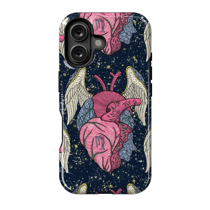 iPhone 16 StrongFit Virgo Heart by Ranggasme