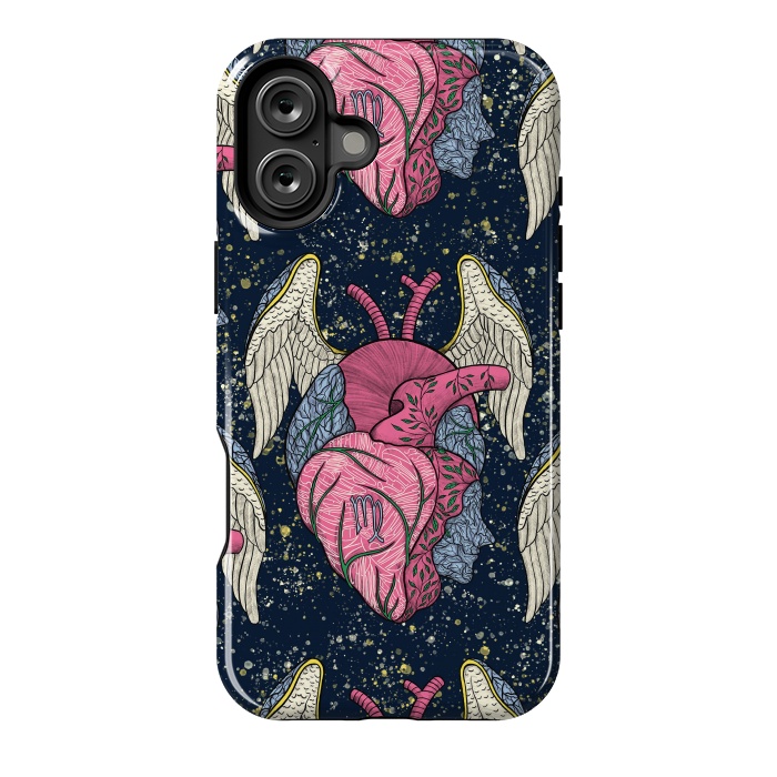 iPhone 16 Plus StrongFit Virgo Heart by Ranggasme