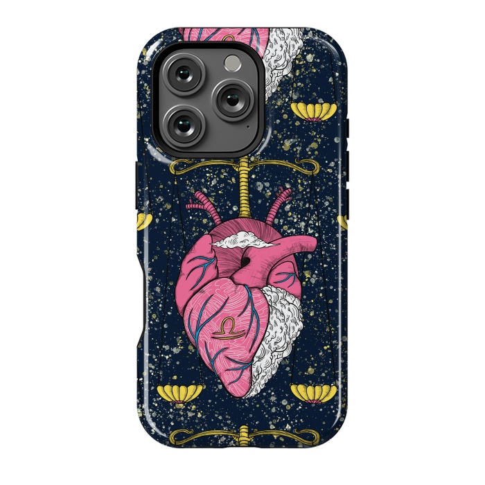 iPhone 16 Pro StrongFit Libra Heart by Ranggasme