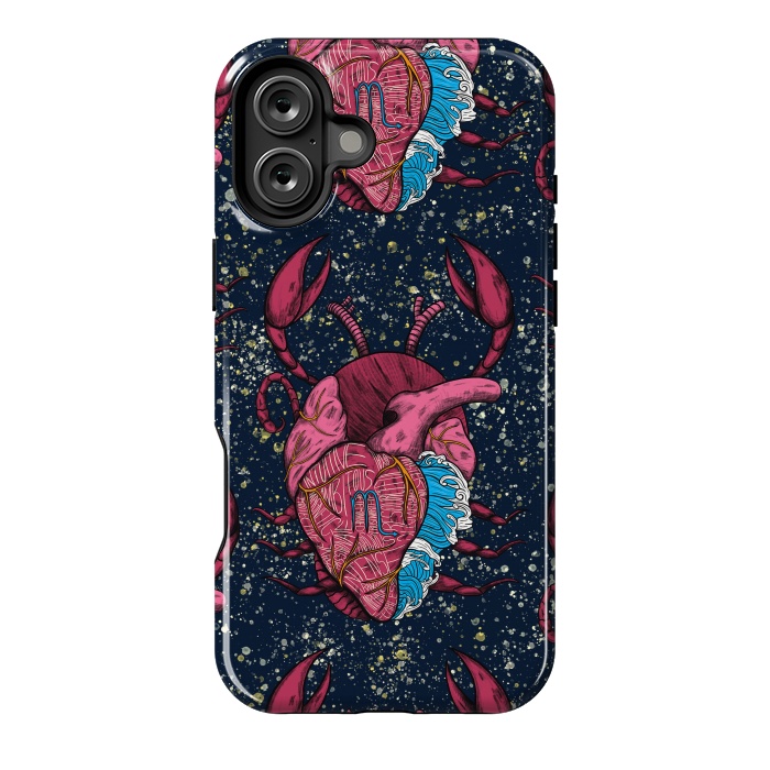 iPhone 16 Plus StrongFit Scorpio Heart by Ranggasme