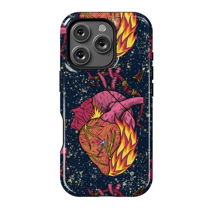 iPhone 16 Pro StrongFit Sagittarius Heart by Ranggasme