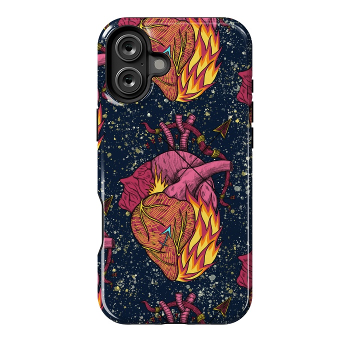 iPhone 16 Plus StrongFit Sagittarius Heart by Ranggasme