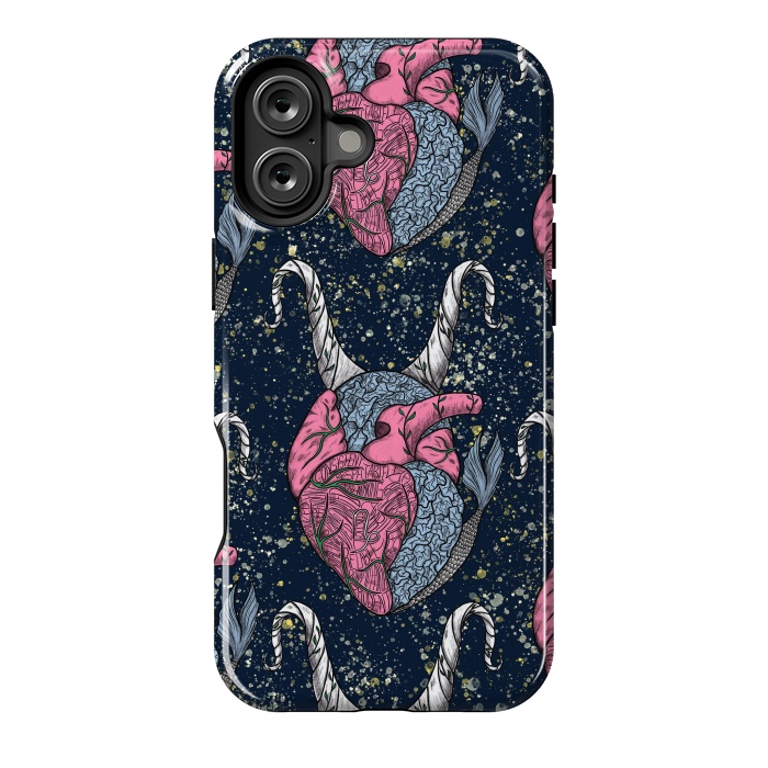 iPhone 16 Plus StrongFit Capricorn Heart by Ranggasme