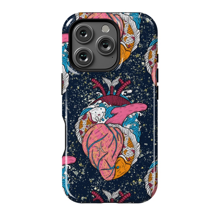 iPhone 16 Pro StrongFit Pisces Heart by Ranggasme