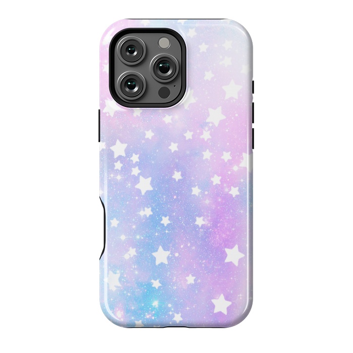 iPhone 16 Pro Max StrongFit Rainbow galaxy and stars by Oana 