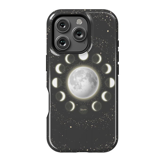 iPhone 16 Pro StrongFit Telescope Dreamy Shine-Phases of the Moon by ''CVogiatzi.