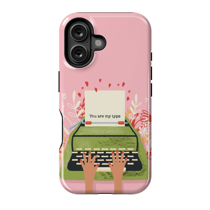 iPhone 16 StrongFit You Are My Type, Happy Valentine's Day by Jelena Obradovic