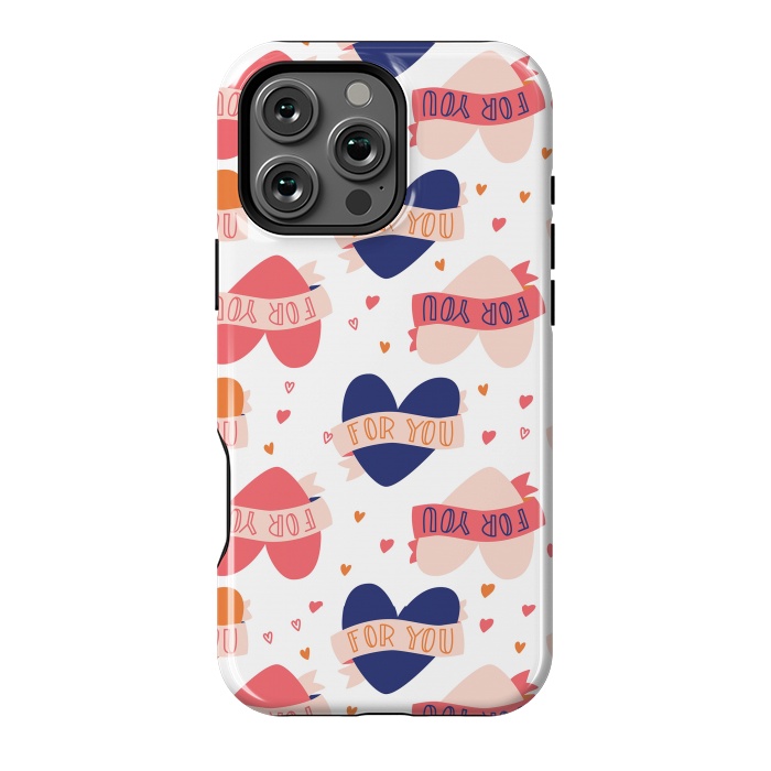 iPhone 16 Pro Max StrongFit Valentine pattern 09 by Jelena Obradovic