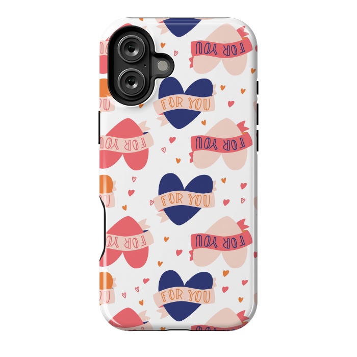 iPhone 16 Plus StrongFit Valentine pattern 09 by Jelena Obradovic