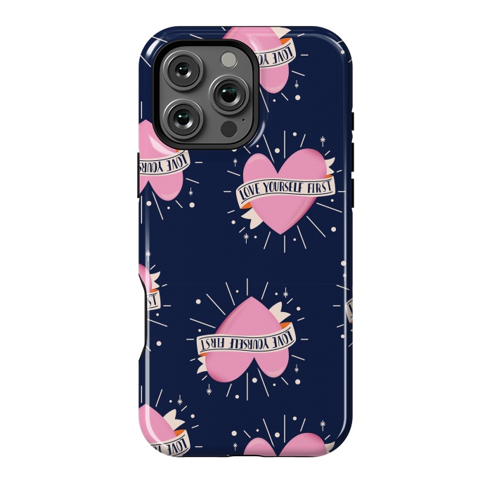 iPhone 16 Pro Max StrongFit Valentine pattern 14 by Jelena Obradovic