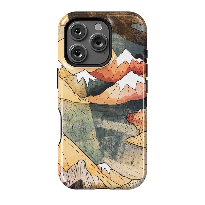 iPhone 16 Pro StrongFit The old mountain lake by Steve Wade (Swade)