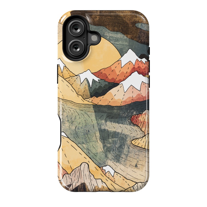 iPhone 16 Plus StrongFit The old mountain lake by Steve Wade (Swade)