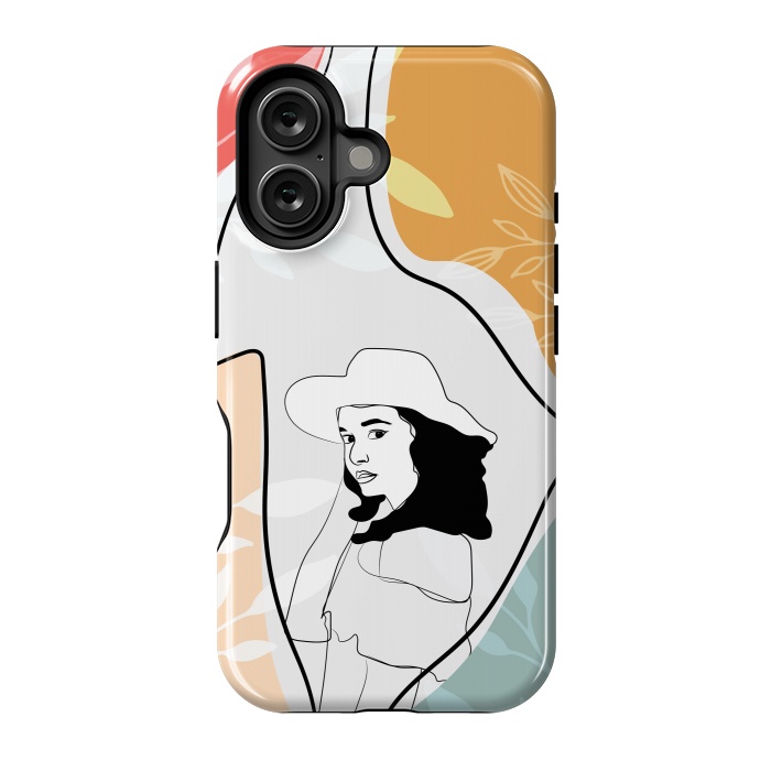 iPhone 16 StrongFit Beauty Queen by Creativeaxle