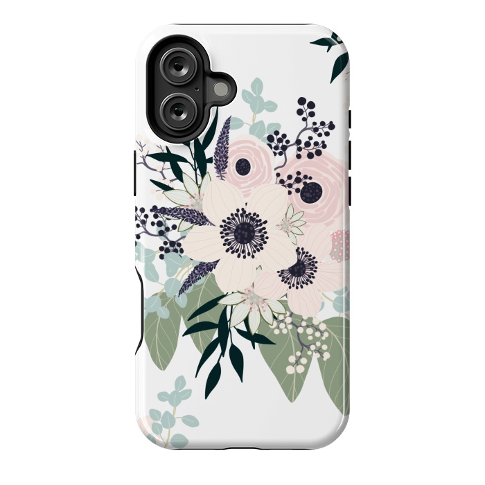 iPhone 16 Plus StrongFit Spring Bouquet by Lena Terzi by Elena Terzi