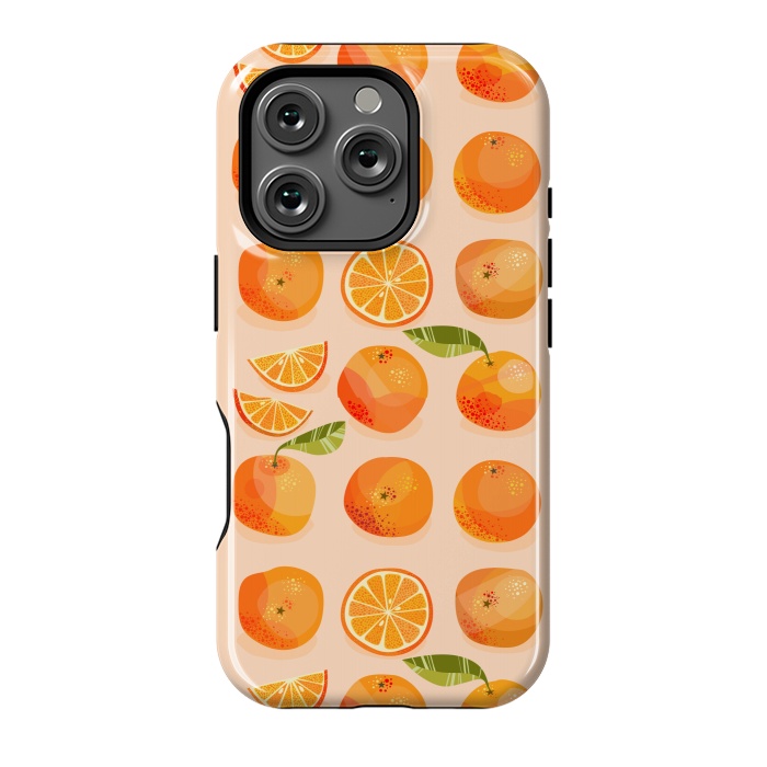 iPhone 16 Pro StrongFit Oranges by Nic Squirrell