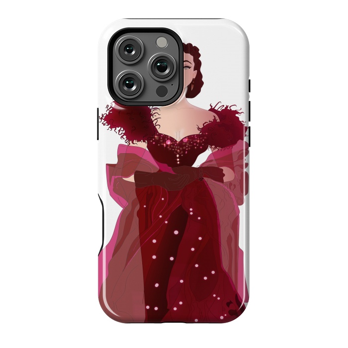 iPhone 16 Pro Max StrongFit Scarlett o Hara - Gone with the Wind Fanart by Anima Tea Story