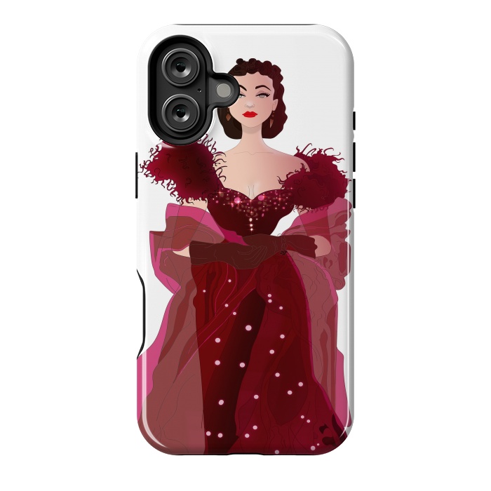 iPhone 16 Plus StrongFit Scarlett o Hara - Gone with the Wind Fanart by Anima Tea Story