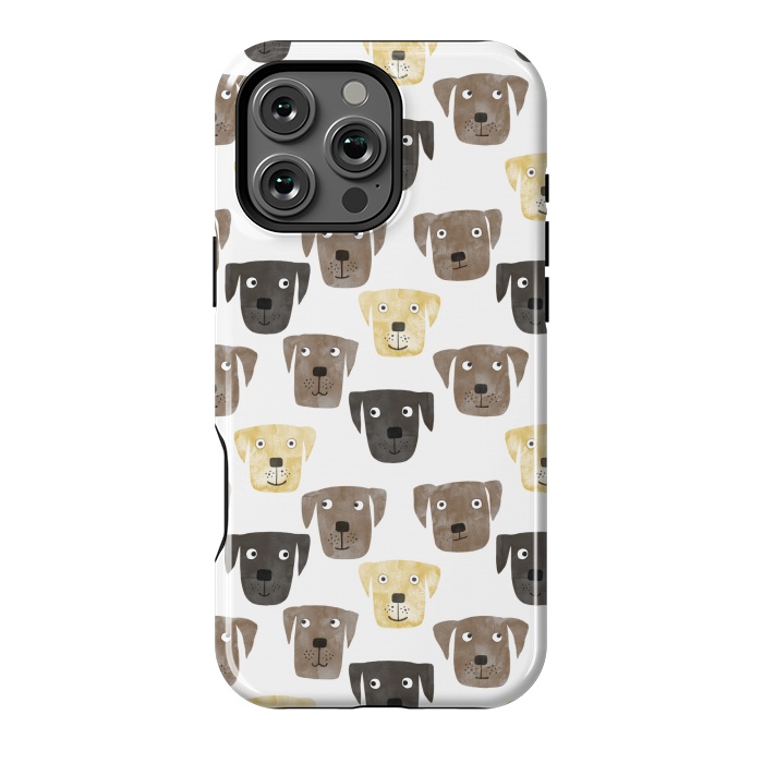 iPhone 16 Pro Max StrongFit Labrador Retriever Dogs by Nic Squirrell