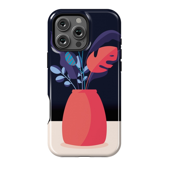 iPhone 16 Pro Max StrongFit Night Flowers by Jelena Obradovic