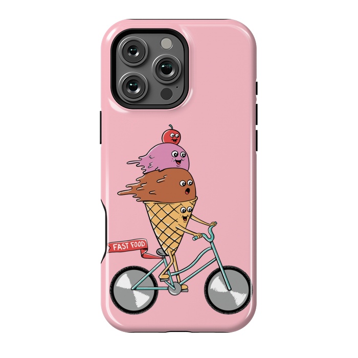 iPhone 16 Pro Max StrongFit Ice cream fast food rose by Coffee Man