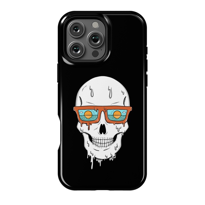 iPhone 16 Pro Max StrongFit Skull Beach by Coffee Man