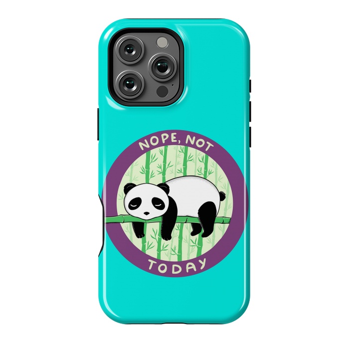 iPhone 16 Pro Max StrongFit Panda by Coffee Man