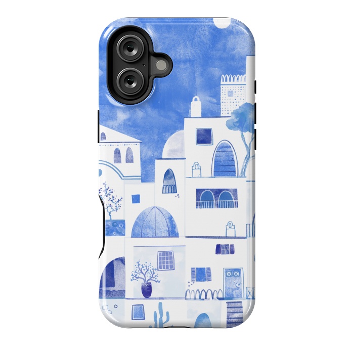 iPhone 16 Plus StrongFit Santorini by Nic Squirrell