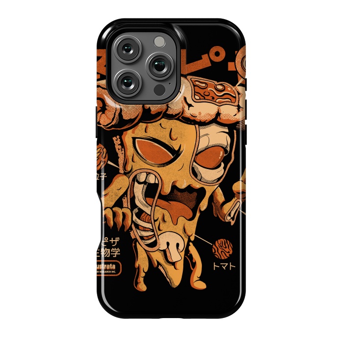 iPhone 16 Pro Max StrongFit Pizzazilla X-ray by Ilustrata