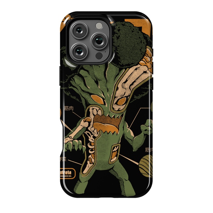 iPhone 16 Pro Max StrongFit Broccozilla X-ray by Ilustrata