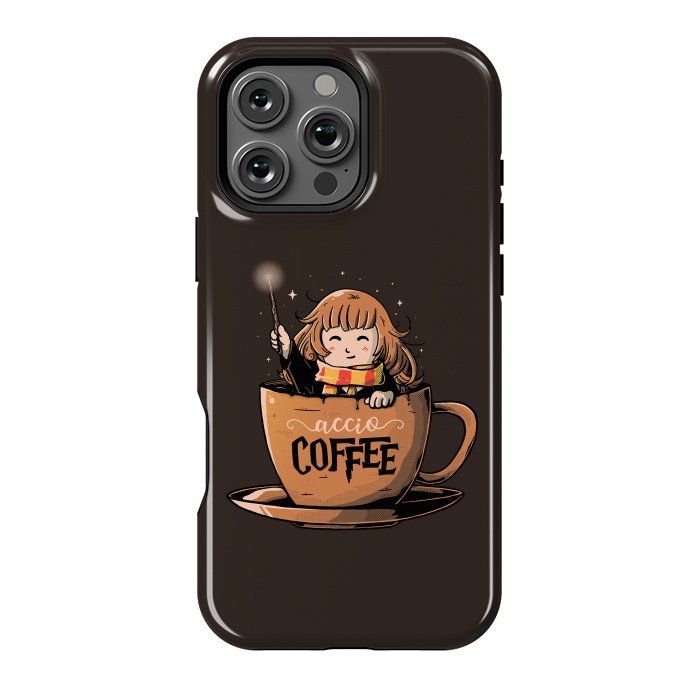 iPhone 16 Pro Max StrongFit Accio Coffee by eduely