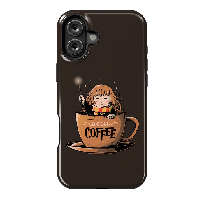 iPhone 16 Plus StrongFit Accio Coffee by eduely