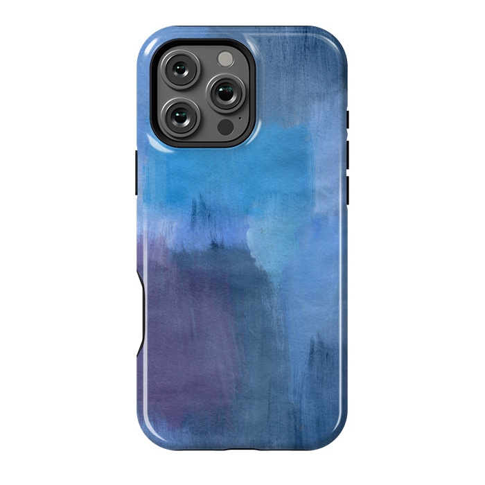 iPhone 16 Pro Max StrongFit Blue Ocean Abstract Painting by Nic Squirrell