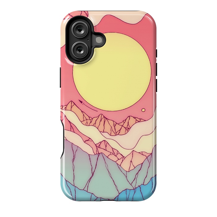 iPhone 16 Plus StrongFit Summer space planet by Steve Wade (Swade)