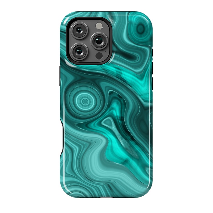 iPhone 16 Pro Max StrongFit turquoise  by haroulita